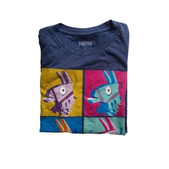 Fortnite Epic Games Men's Offcially Licensed Video Game Graphic Tee T-Shirt L - Picture 1 of 6
